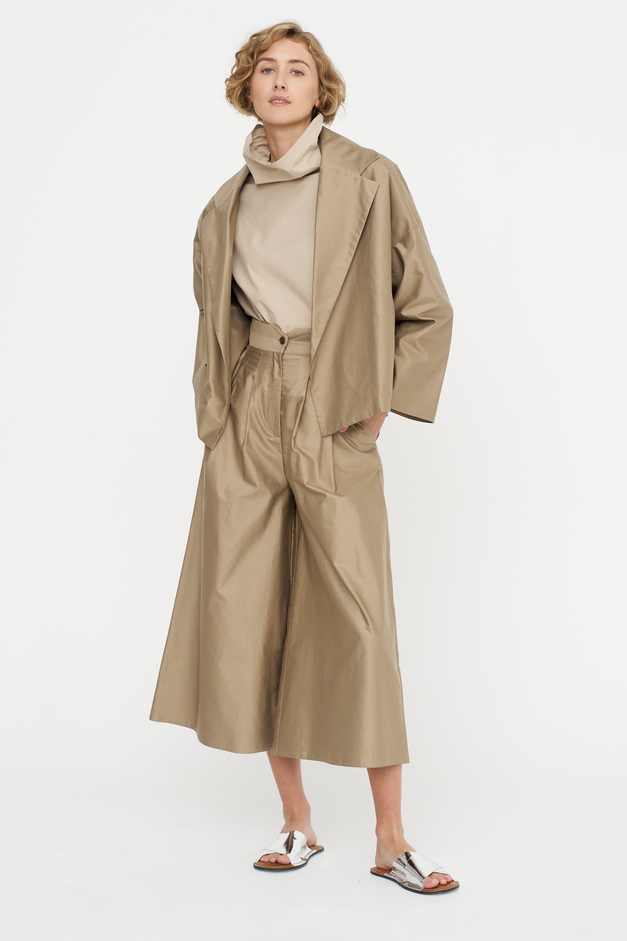 Oversize Jacket - Rasatello, Chino