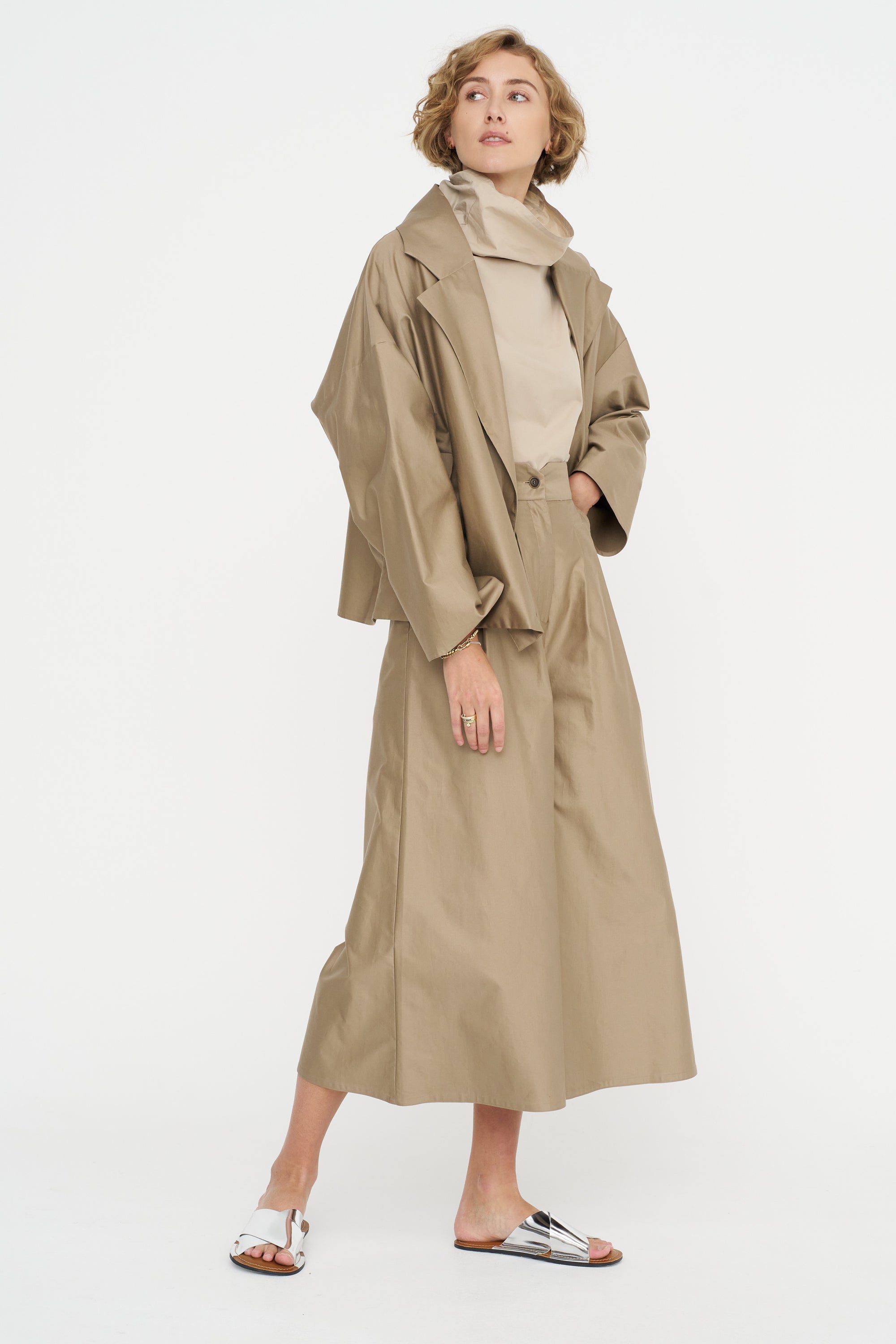 Oversize Jacket - Rasatello, Chino