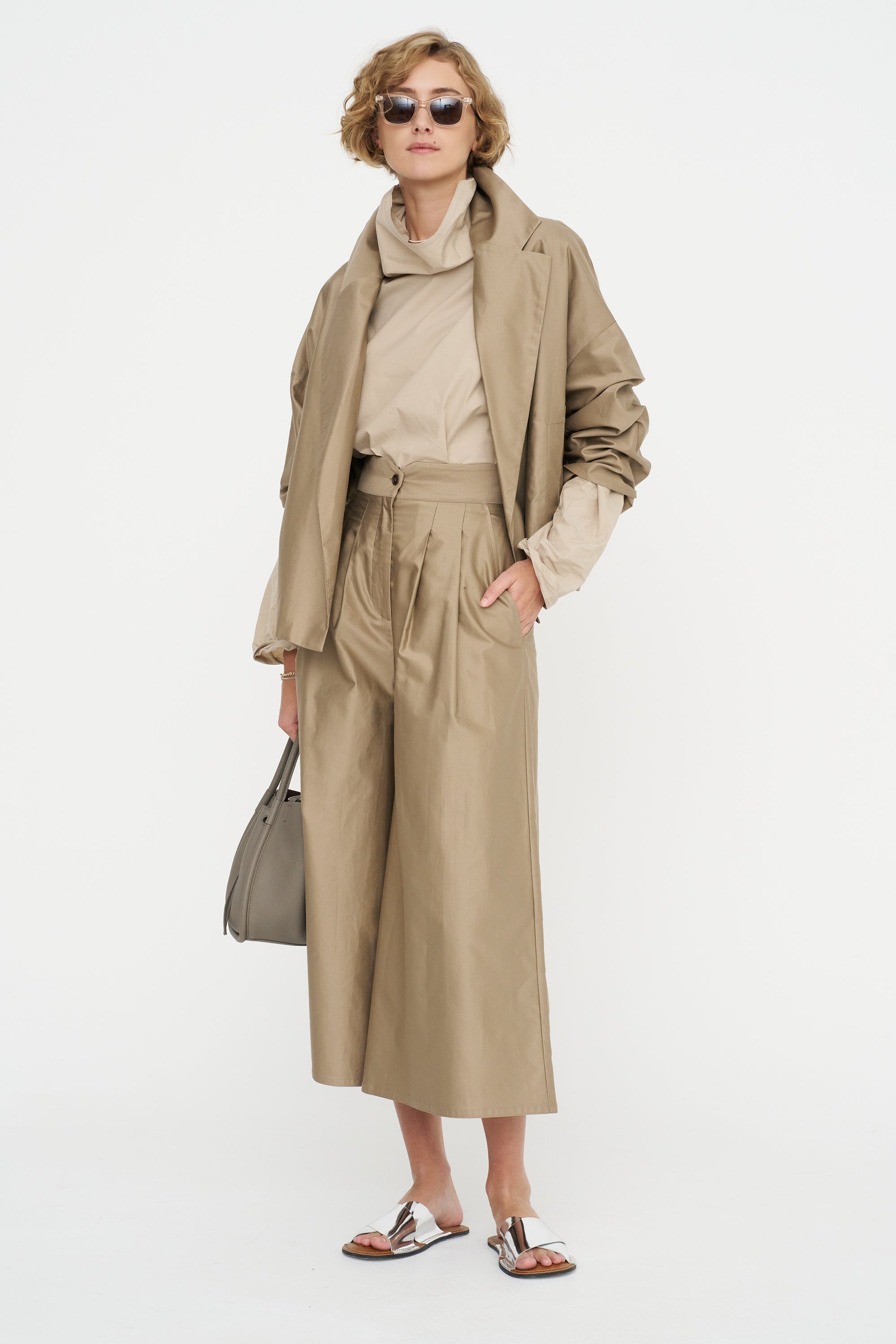 Oversize Jacket - Rasatello, Chino