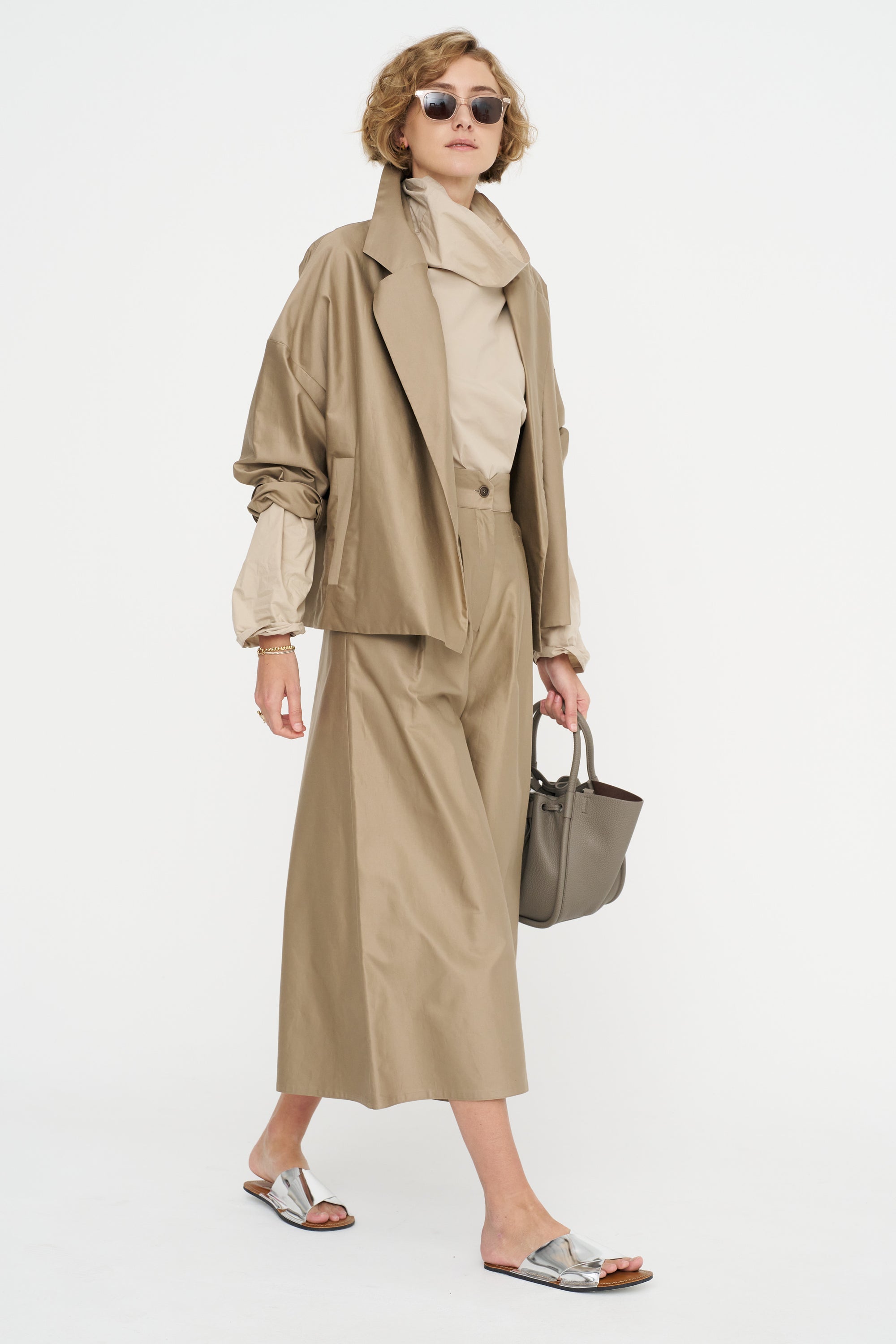 Oversize Jacket - Rasatello, Chino