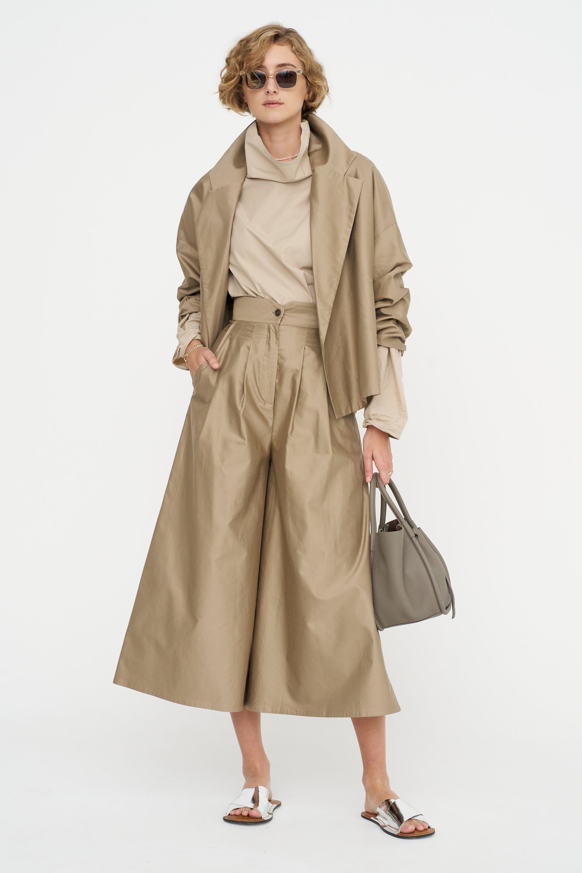 Oversize Jacket - Rasatello, Chino