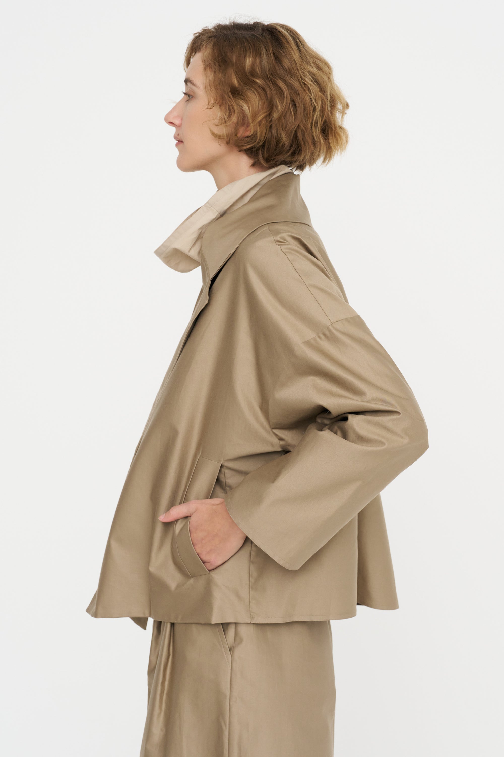 Oversize Jacket - Rasatello, Chino