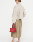 Short Jacket with Cimossa, Natural