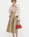 Short Jacket with Cimossa, Natural