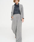 Full Pants - Fischgrat, Silver Grey