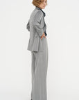 Full Pants - Fischgrat, Silver Grey
