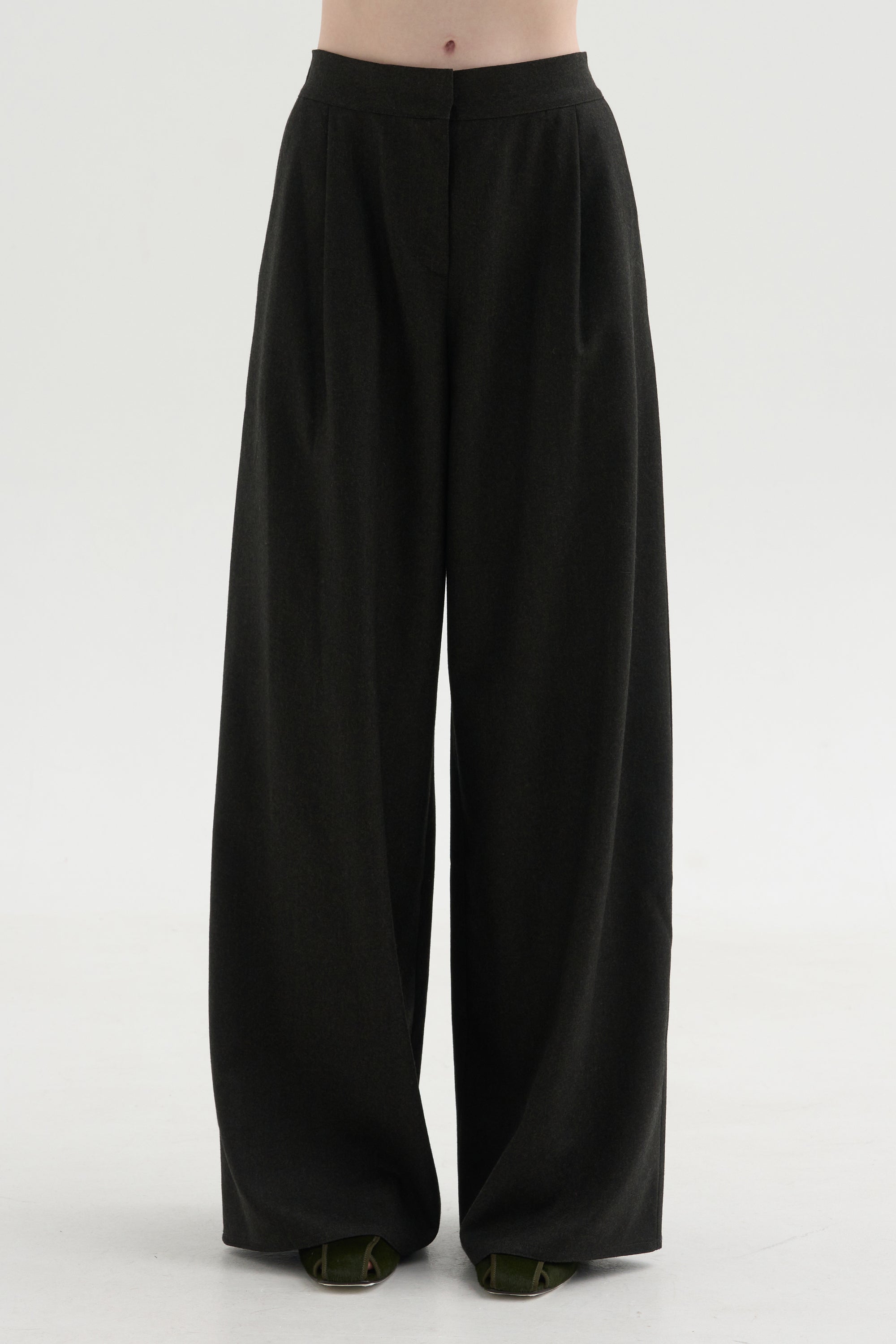 Full Pants Flanella, Moss