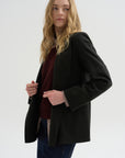 Loose Blazer Flanella, Moss