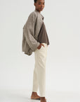 Carrot Pants - Corduroy, White