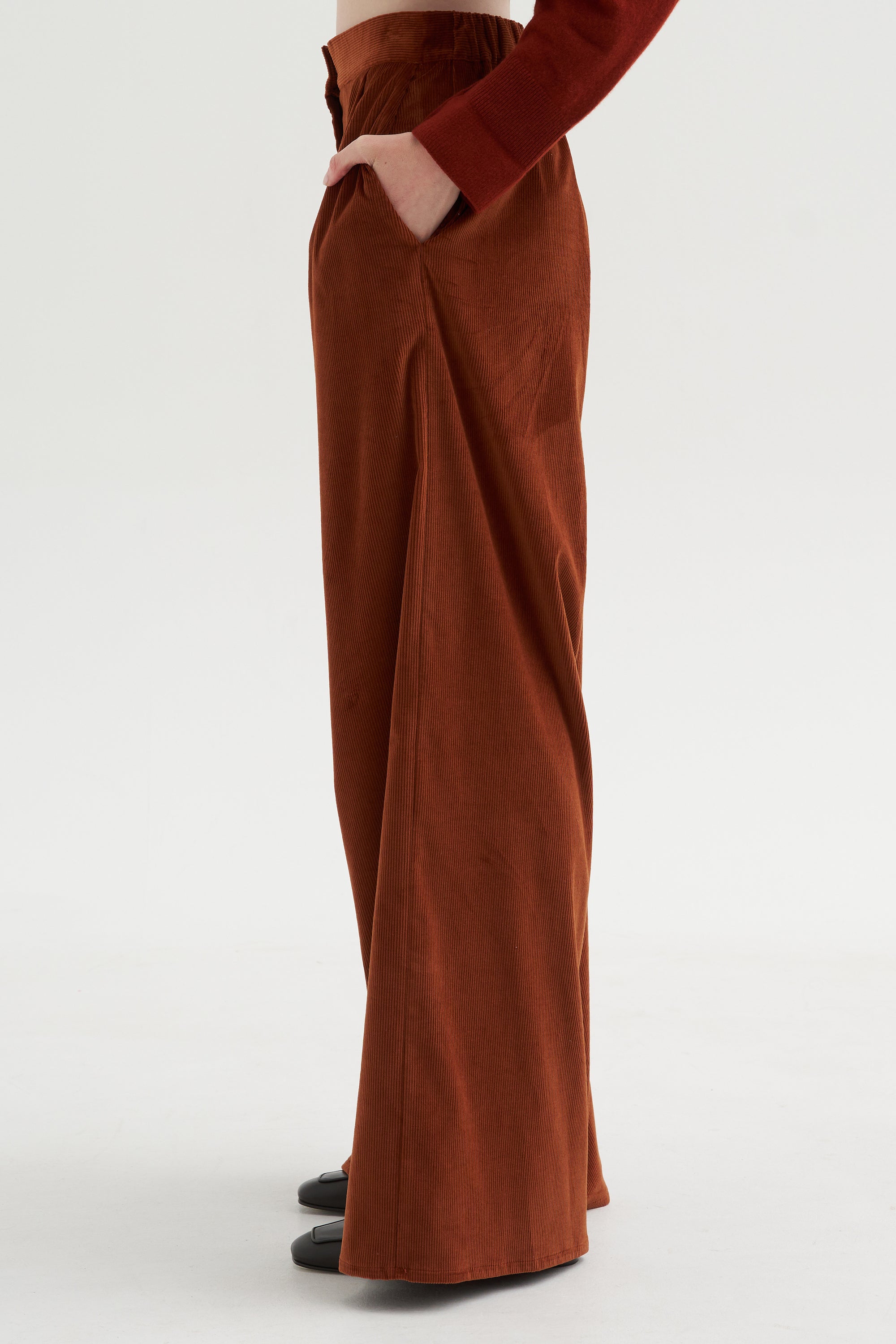 Full Pants - Corduroy, Burnt Sienna