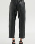 Carrot Pants Nappa, Charcoal