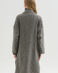 Oversized Coat, Black & White