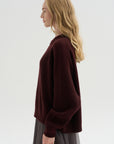 Crewneck Raglan Sweater, Bakelite