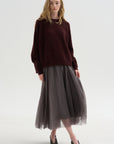 Crewneck Raglan Sweater, Bakelite