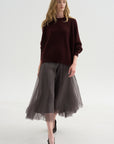 Crewneck Raglan Sweater, Bakelite
