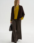 Crew Neck Raglan Sweater, Turmeric