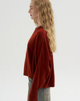 Iconic Crew Neck Sweater, Saffron