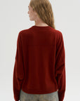 Iconic Crew Neck Sweater, Saffron