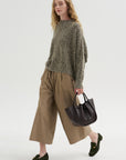 Iconic Crew Neck Sweater, Moss
