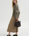 Iconic Crew Neck Sweater, Moss