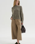 Iconic Crew Neck Sweater, Moss
