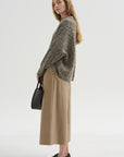 Iconic Crew Neck Sweater, Moss
