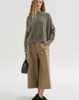 Iconic Crew Neck Sweater, Moss