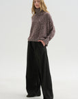 Iconic Turtleneck Sweater, Wine