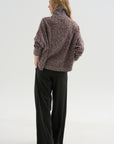 Iconic Turtleneck Sweater, Wine