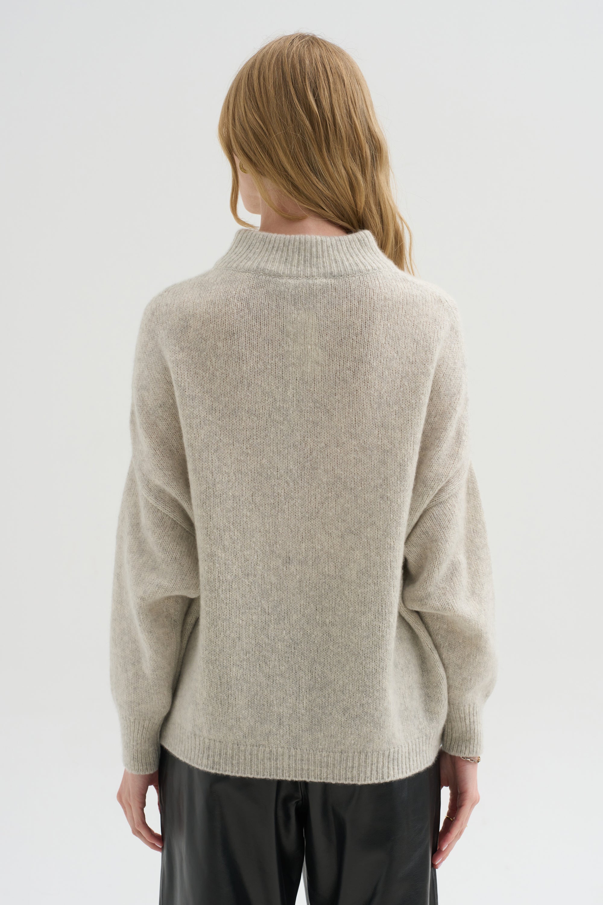 Classic Sweater, Silver Grey