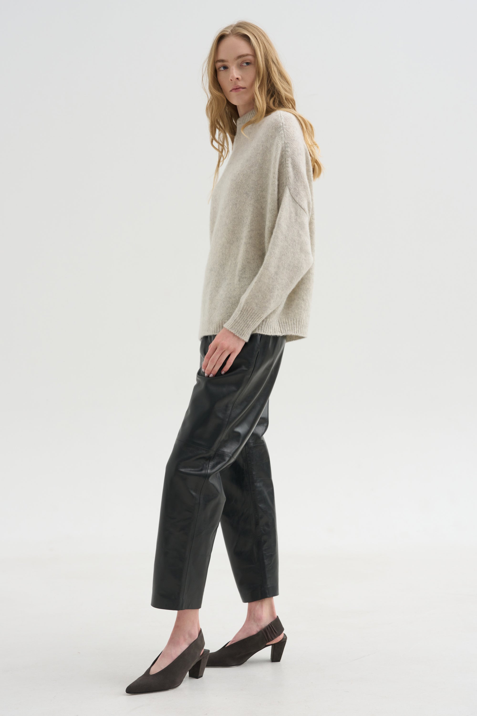 Classic Sweater, Silver Grey