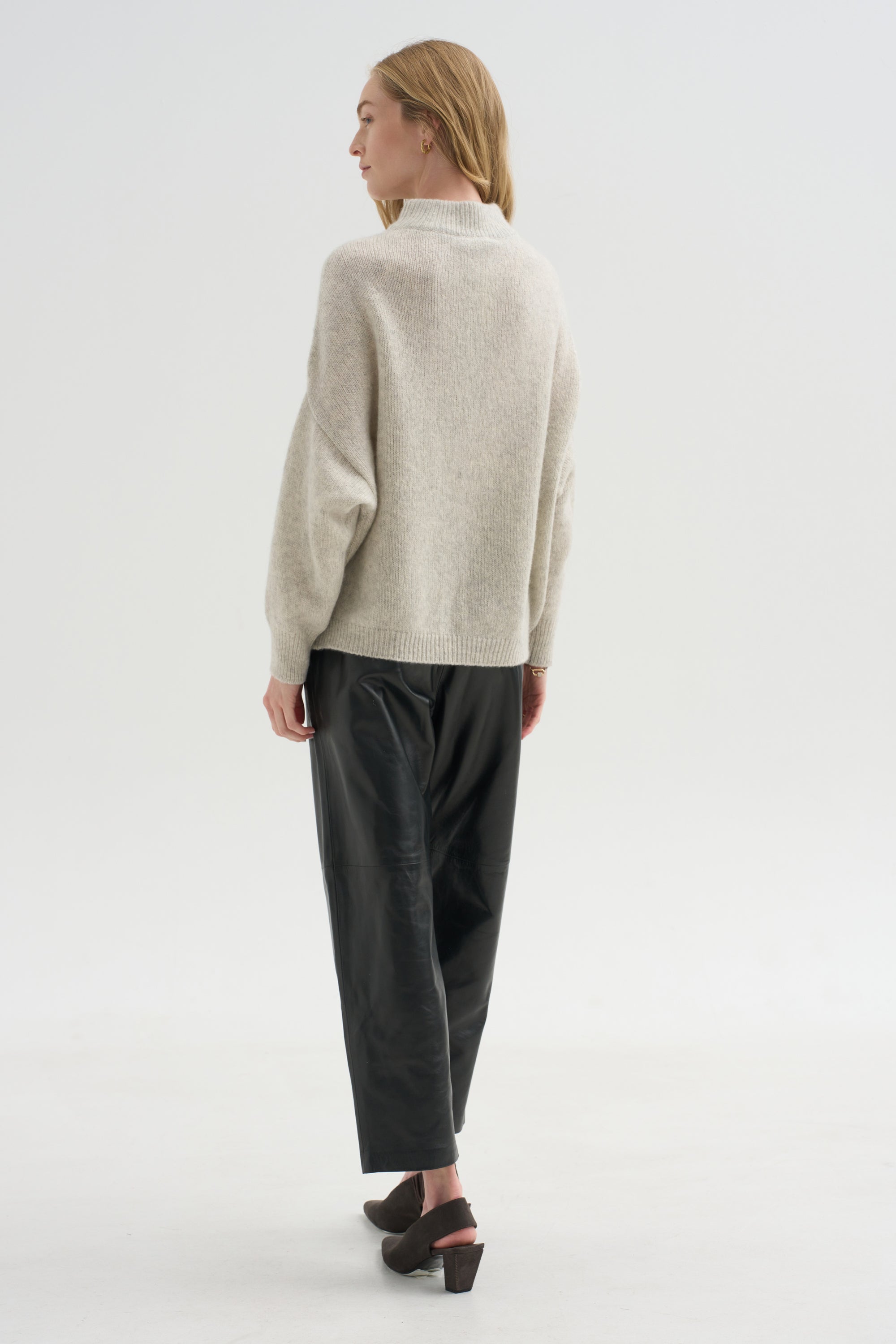 Classic Sweater, Silver Grey
