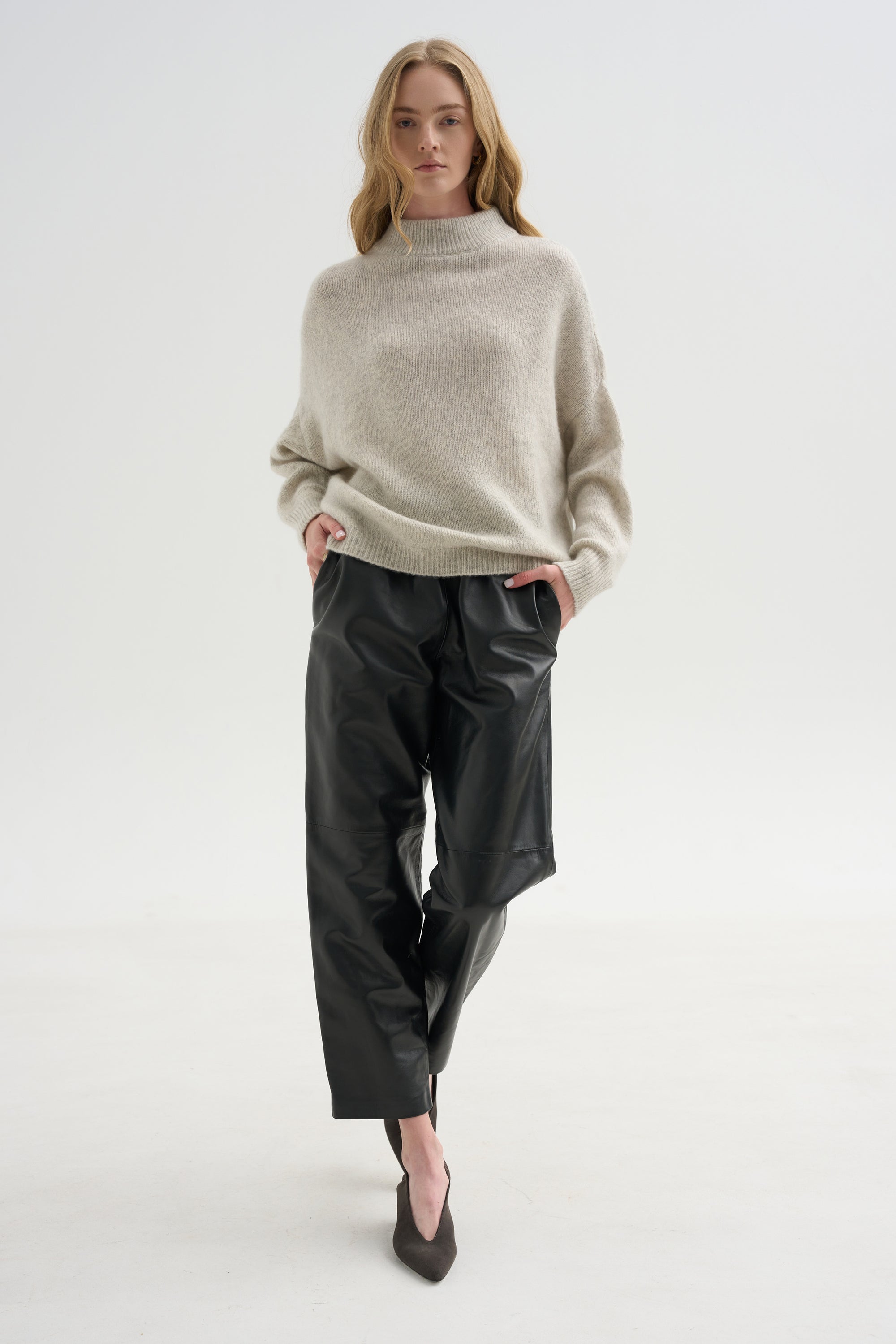 Classic Sweater, Silver Grey