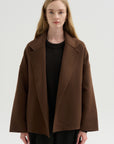 Oversized Jacket, Tobacco