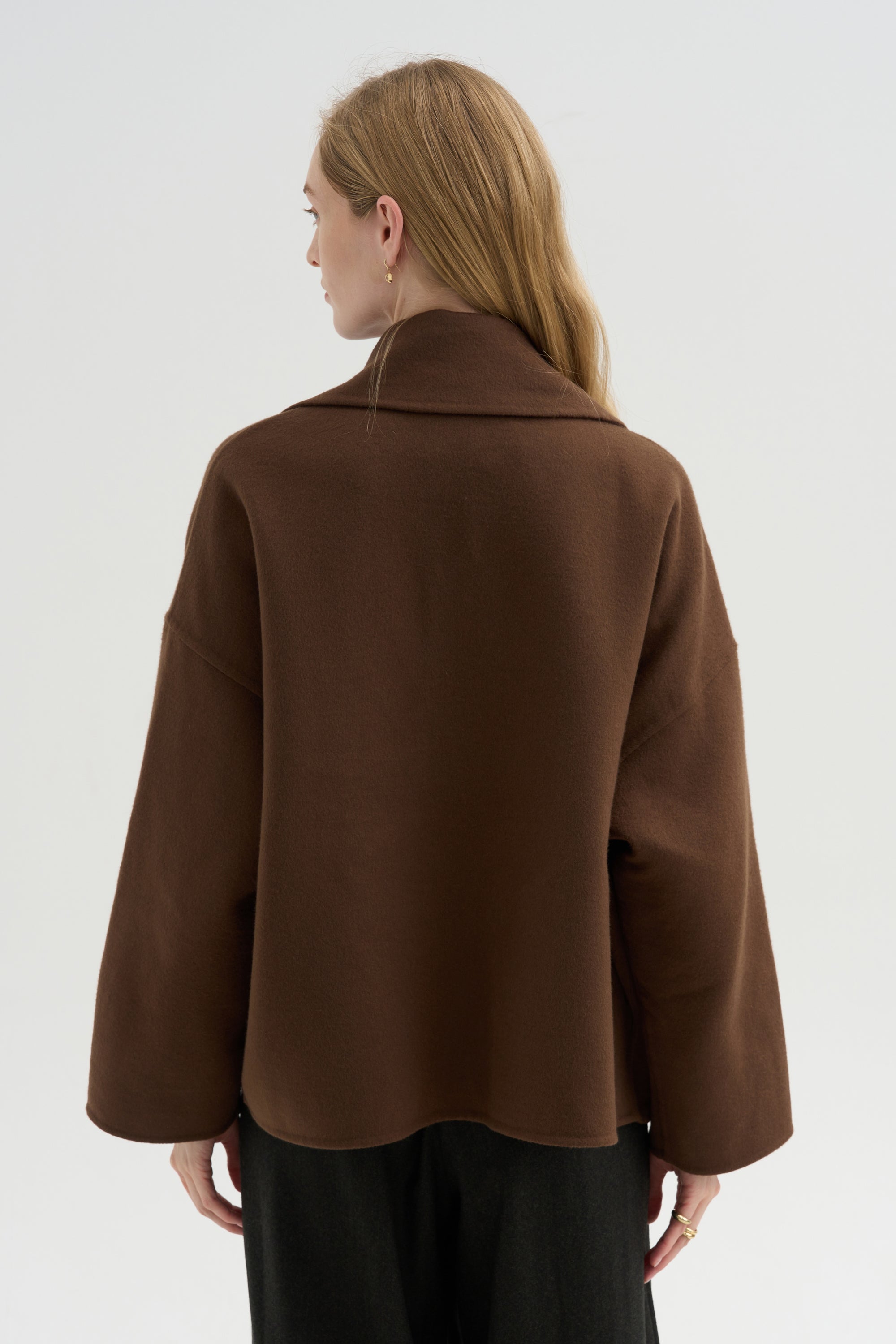 Oversized Jacket, Tobacco