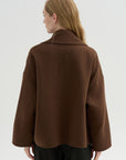 Oversized Jacket, Tobacco