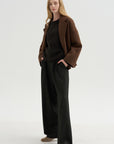 Oversized Jacket, Tobacco