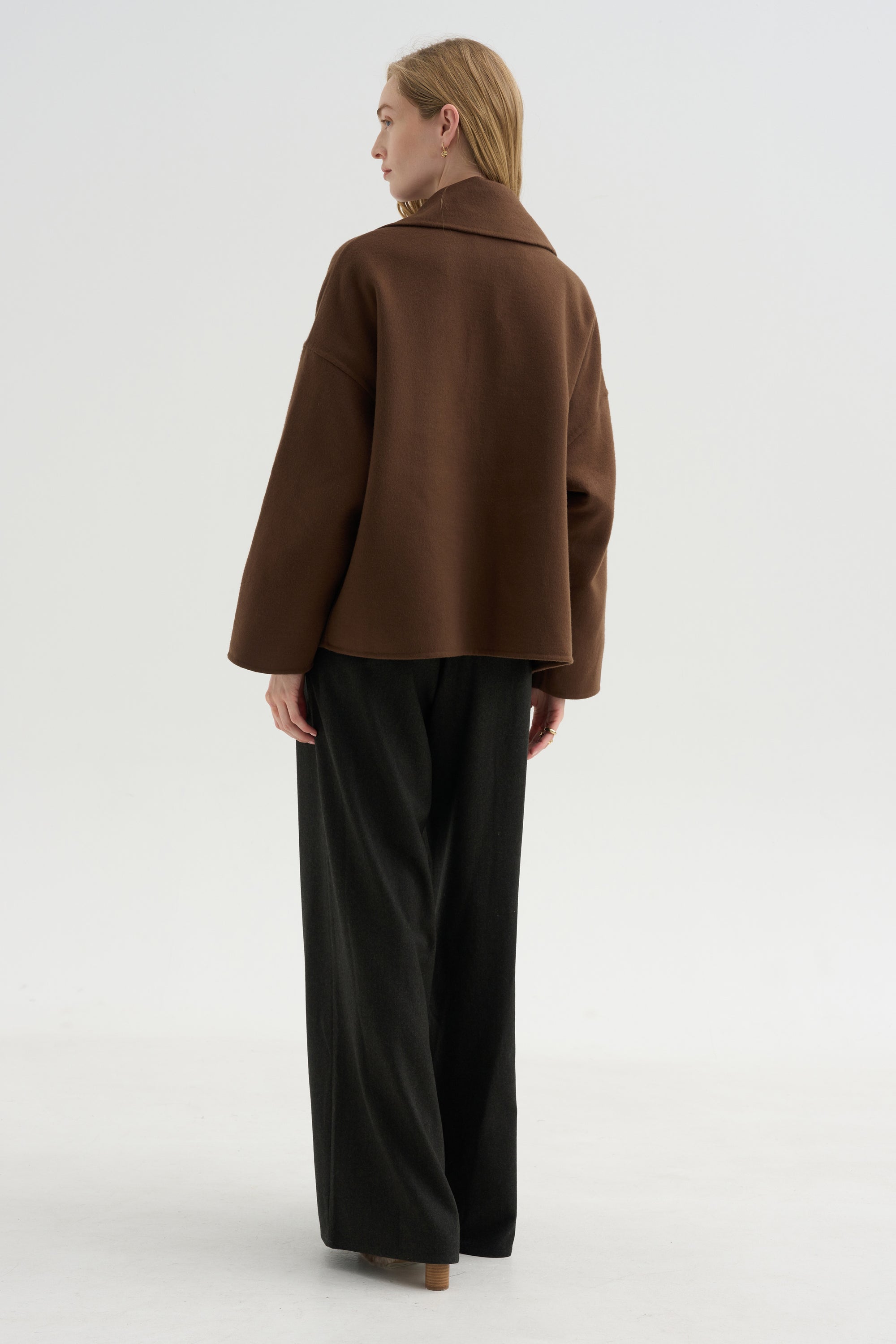 Oversized Jacket, Tobacco