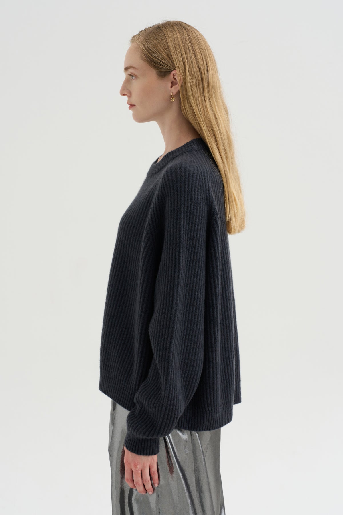 Crew Neck Raglan Sweater