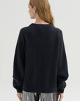 Crew Neck Raglan Sweater