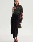 Ruffle Skirt, Black