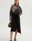 Ruffle Skirt, Black