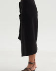 Ruffle Skirt, Black
