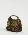 Beaded Bag, Khaki