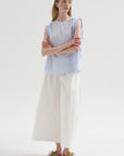 Lor Blouse, Pale Blue