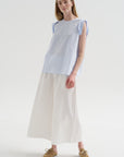 Lor Blouse, Pale Blue