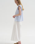Lor Blouse, Pale Blue