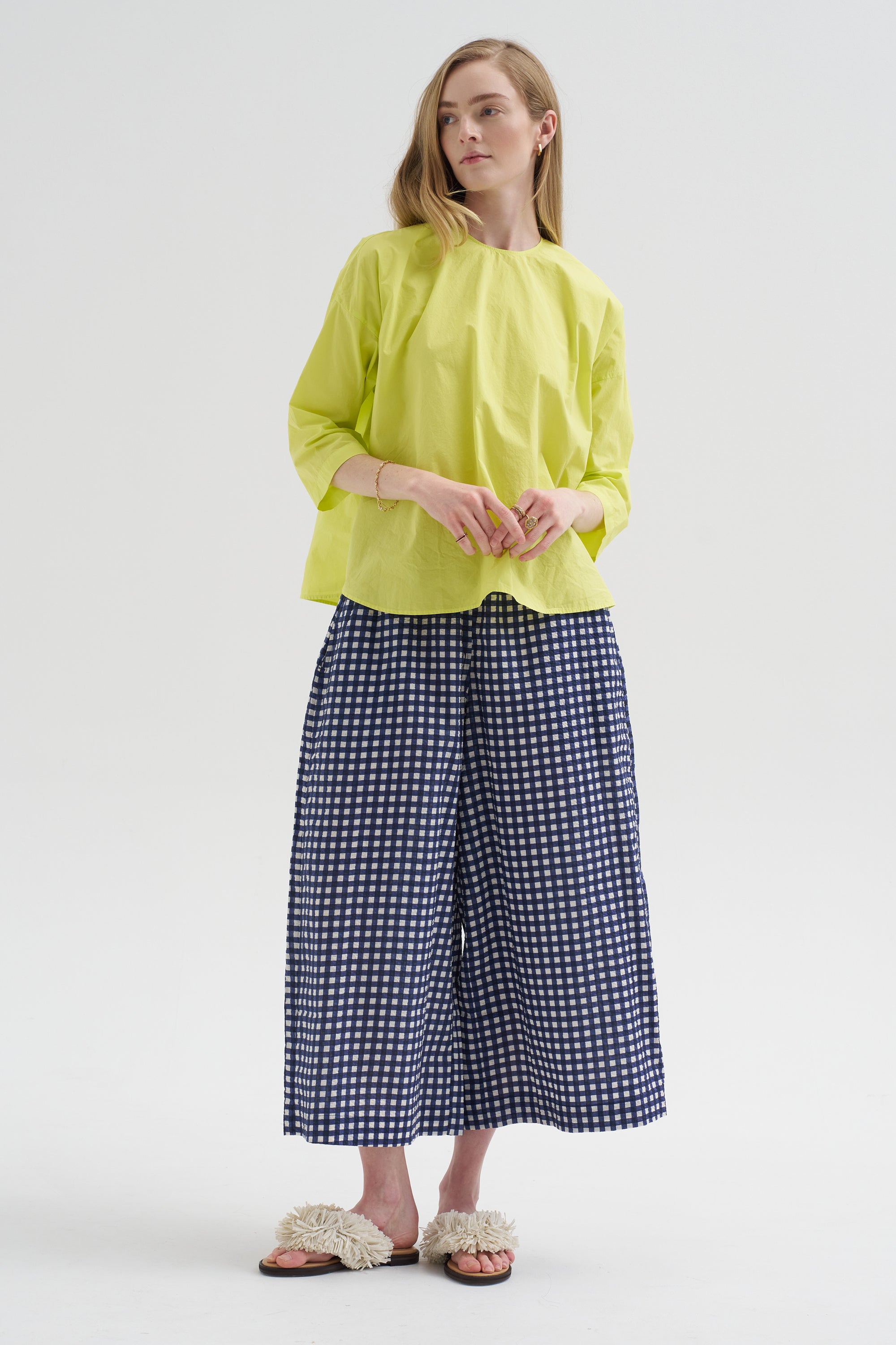 Gaul Pant, Blue Gingham