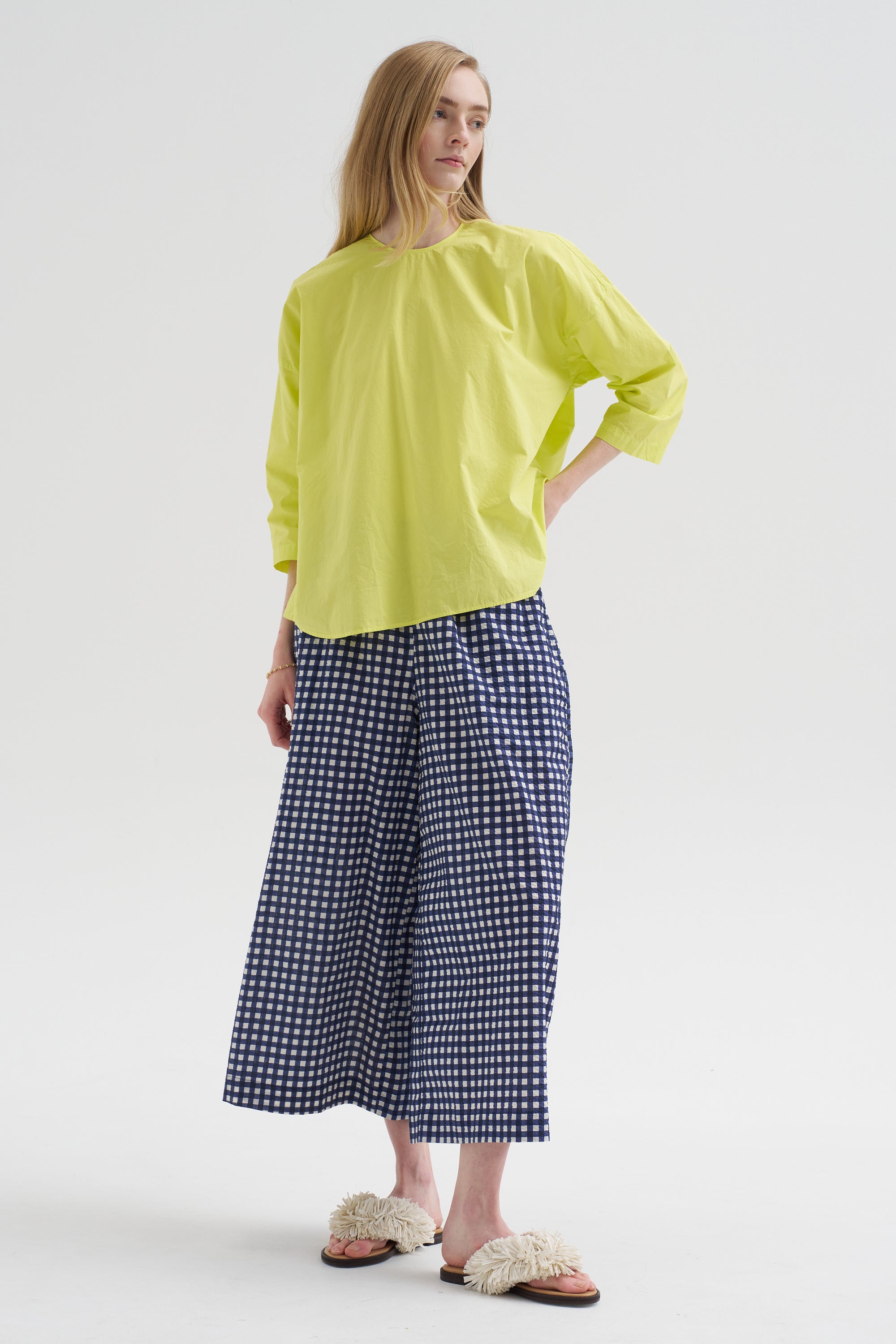 Gaul Pant, Blue Gingham