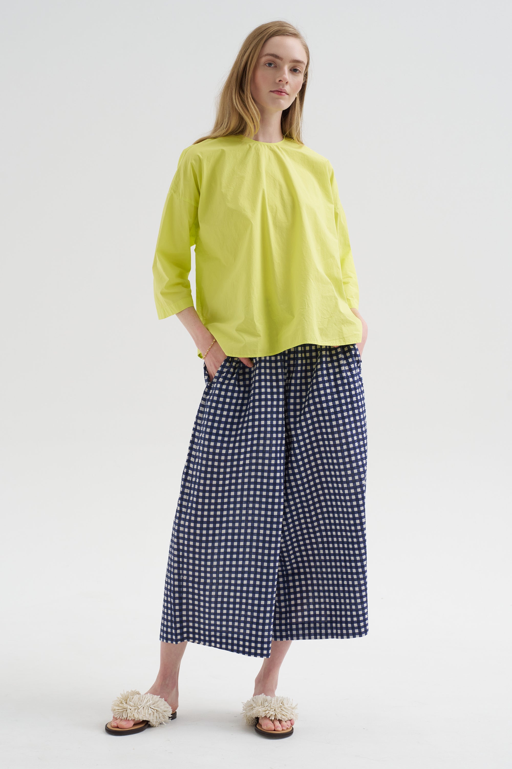 Gaul Pant, Blue Gingham